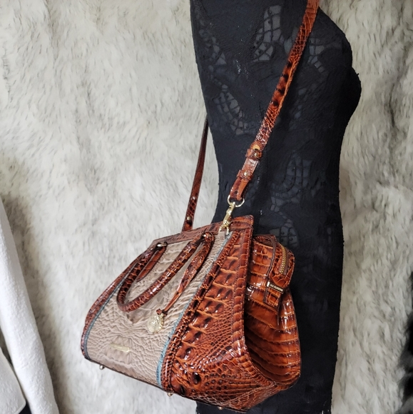 ☆ Brahmin Designer 3in1 Satchel Shoulder Purse NWT - Picture 3 of 15